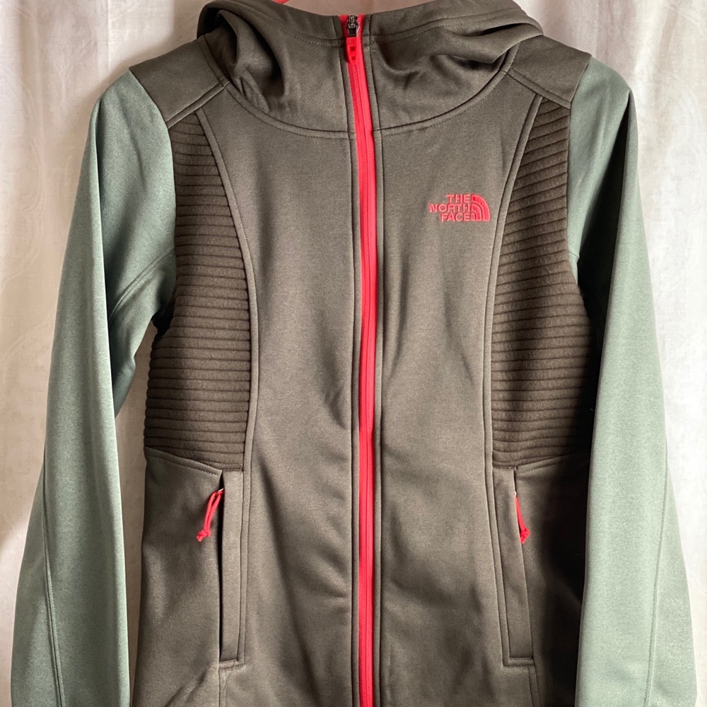 North Face zip up hoodie